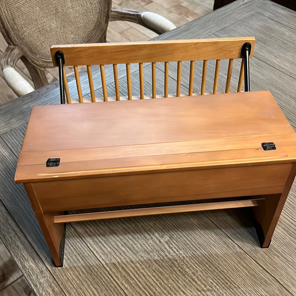 Pleasant Company Addy Walkers School Bench and Desk American Girl 18” Doll